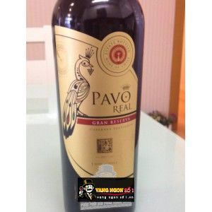 Rượu vang Pavo Real Gran Reserva Cabernet-Carmenere bn2