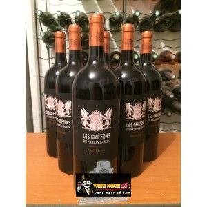 Vang Pháp Les Griffons de Pichon Baron Pauillac 2012 bn1