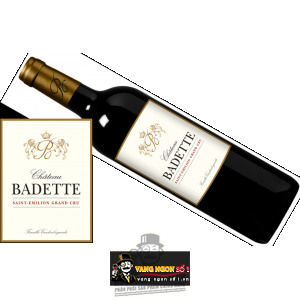 Vang Pháp CHATEAU BADETTE SAINT EMILION GRAND CRU bn1