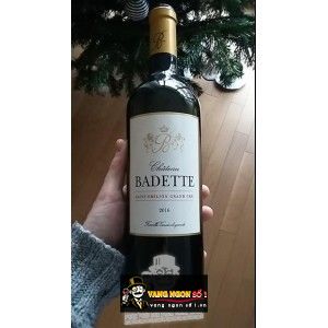 Vang Pháp CHATEAU BADETTE SAINT EMILION GRAND CRU bn2