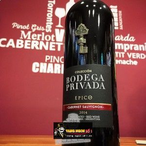 Vang ARGENTINA BODEGA PRIVADA EPICO CABERNET SAUVIGNON (vang CHÌA KHÓA) bn1