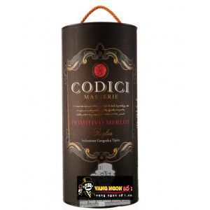 Vang Bịch Ý CODICI PRIMITIVO MERLOT 3L