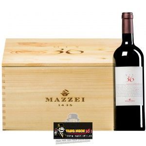 Rượu Vang Ý MIX 36 MAZZEI Thượng hạng bn1