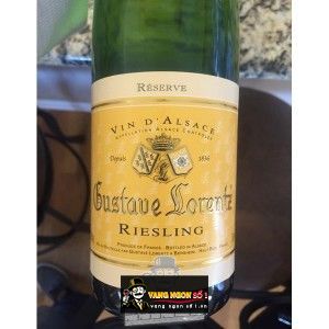 Vang Pháp Gustave Lorentz Alsace Sylvaner Reserve bn3