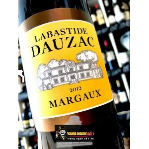 Vang Pháp Dauzac Labastide Margaux nhãn vàng cao cấp bn1