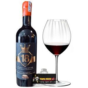 Vang Ý 18 GRAN BARO PRIMITIVO GIOIA DEL COLLE TREPINI 18 ĐỘ