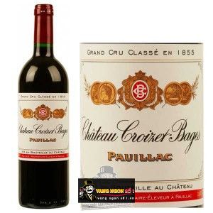 Rượu vang Château Croizet Bages Pauillac bn1