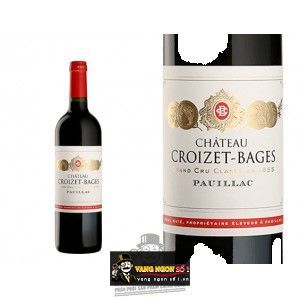 Rượu vang Château Croizet Bages Pauillac bn2