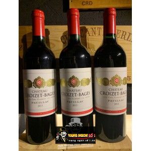 Rượu vang Château Croizet Bages Pauillac bn4
