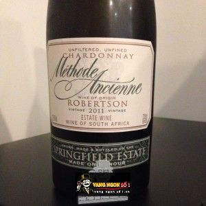 Vang Nam Phi Springfield Estate Methode Ancienne Chardonnay bn1