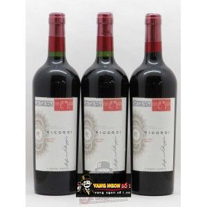 Vang ARGENTINA RICORDI MALBEC ROBLE thượng hạng