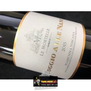 Vang Ý POGGIO ALLE NANE MAREMMA TOSCANA bn2