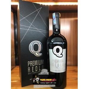 Vang Ý Q PREMIUM REOLO NEGROAMARO 16,5 ĐỘ