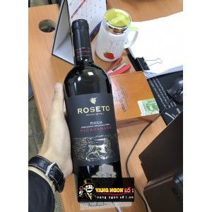 Rượu Vang Ý ROSETO PUGLIA NEGROAMARO bn2