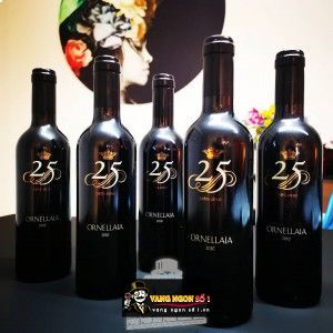 Rượu Vang Ý 25 ORNELLAIA (1985 - 2010)