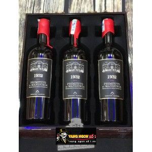 Rượu Vang Ý 1932 PRIMITIVO DI MANDURIA 19 ĐỘ bn2