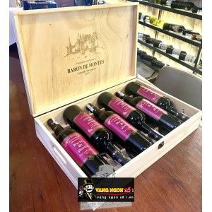 Rượu Vang Pháp BARON DE MONTES Thượng hạng bn1