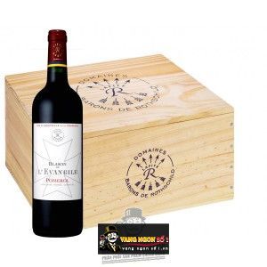 Rượu Vang Pháp BLASON DE L‘EVANGILE POMEROL 15 ĐỘ bn2