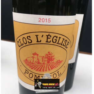 Rượu Vang Pháp CLOS L‘EGLISE POMEROL 2003 bn3