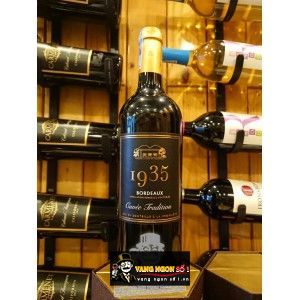 Rượu Vang Pháp 1935 BORDEAUX CAO CẤP bn1
