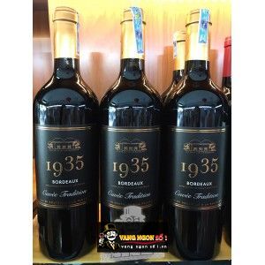 Rượu Vang Pháp 1935 BORDEAUX CAO CẤP bn2