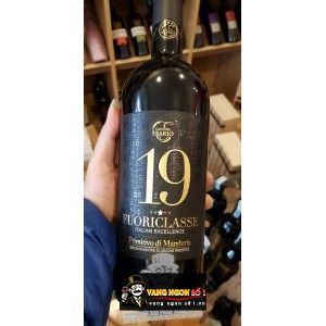 Rượu Vang Ý 19 FUORICLASSE PRIMITIVO DI MANDURIA 19 ĐỘ bn2