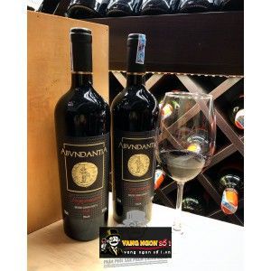 Rượu Vang Ý 16 ĐỘ ABVNDANTIA NEGROAMARO PUGLIA