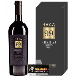 RƯỢU VANG Ý NACA 99 PRIMITIVO SALENTO