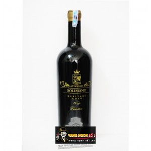 Vang Ý ATTANASIO SOLIMANO HERITAGE GOLD PRIMITIVO