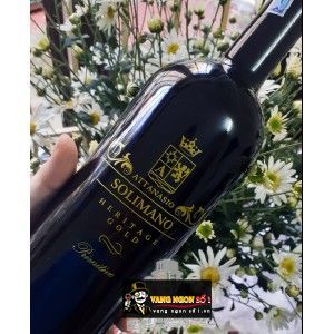 Vang Ý ATTANASIO SOLIMANO HERITAGE GOLD PRIMITIVO bn3