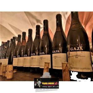 Vang Ý Gaja Barbaresco DOP 96 điểm Cao cấp bn4