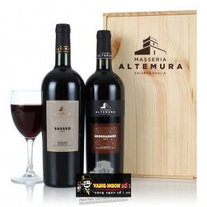 Vang Ý Masseria Altemura Puglia Salento Chính Hãng