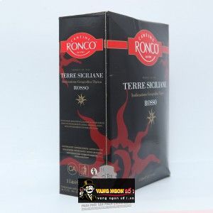 Vang Ý Ronco Sicilia Rosso Thượng hạng bn2