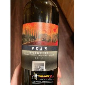 Vang Ý Pean Bolgheri Batzella Thượng hạng bn2