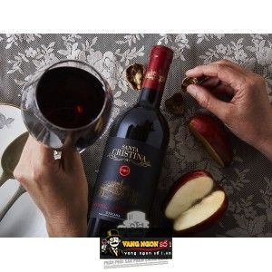 Vang Ý Santa Cristina Fattoria Le Maestrelle Toscana Thượng hạng bn2