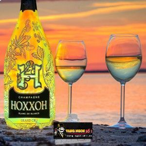 Rượu Champagne HOXXOH Blanc De Blancs Phát sáng bn2