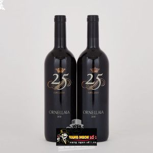 Vang Ý Ornellaia 25 Year Anniversary 1985 2010 Cao cấp