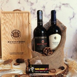 Vang Ý Primitivo Puglia Monteverdi 14,5% Cao cấp bn1