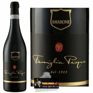 Vang Ý Amarone Della Valpolicella Famiglia Pasqua Cao cấp bn1