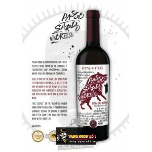 Vang Ý Passo Sardo Canonau Thượng hạng bn2