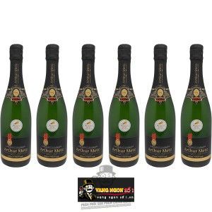 Vang nổ Pháp Arthur Metz Cremant D‘Alsace Brut Medaille Chính Hãng bn2