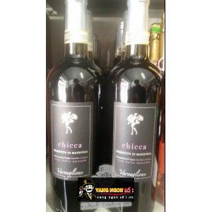 Rượu vang Chicca Primitivo di Manduria bn1