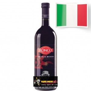 Vang Ý Ronco Sicilia IGT 1L Thượng hạng