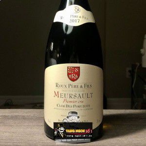 Vang Pháp Meursault Clos des Poruzots Roux Pere Fils bn2