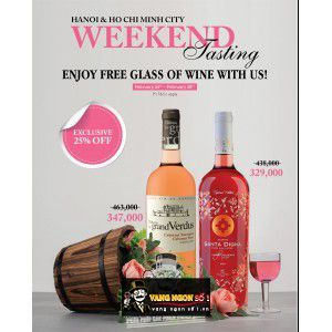 Vang Pháp Chateau Le Grand Verdus Bordeaux Rose hồng bn1