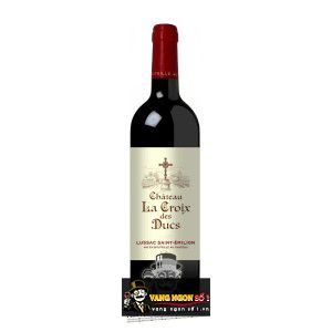 Vang Pháp Chateau La Croix des Ducs