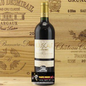 Vang Pháp Chateau Bouscaut Rouge Grand Cru Classes de Graves 94 điểm bn3