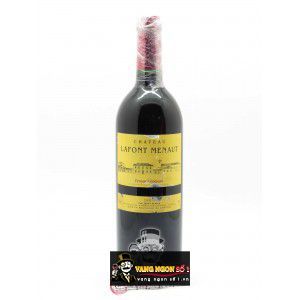 Vang Pháp Chateau Lafont Menaut Pessac Leognan