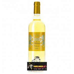Vang Pháp Lions de Suduiraut Sauternes