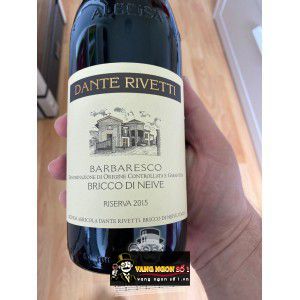 Vang Ý Dante Rivetti Barbaresco Riserva cao cấp bn1